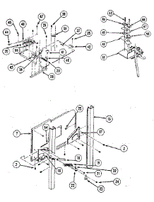 Basic Body Assembly, Control Panel, Rear View parts for Kenmore Range 201.33 / 1988 (20133 / 1988, 201 33 / 1988) from AppliancePartsPros.com