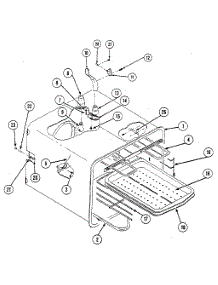 Oven Liner Assembly parts for Kenmore Range 202.34 / 1988 (20234 / 1988, 202 34 / 1988) from AppliancePartsPros.com