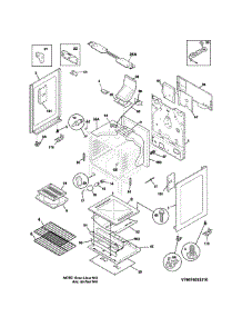 Body parts for Kenmore Range 790.74033312 (79074033312, 790 74033312) from AppliancePartsPros.com