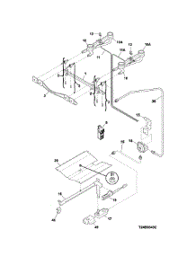 Burner parts for Kenmore Range 790.73033313 (79073033313, 790 73033313) from AppliancePartsPros.com
