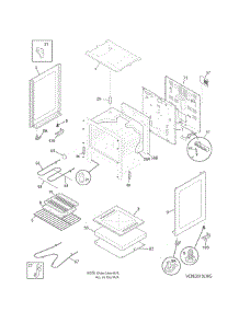 Body parts for Kenmore Range 790.6409130D (7906409130D, 790 6409130D) from AppliancePartsPros.com