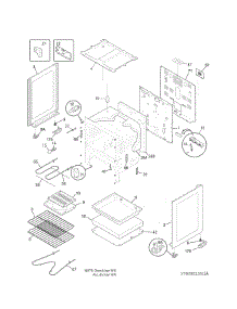 Body parts for Kenmore Range 790.93003312 (79093003312, 790 93003312) from AppliancePartsPros.com