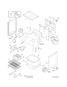 Body parts for Kenmore Range 790.93022311 (79093022311, 790 93022311) from AppliancePartsPros.com