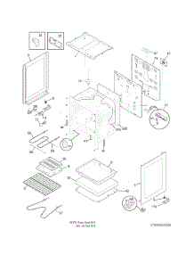 Body parts for Kenmore Range 790.90012311 (79090012311, 790 90012311) from AppliancePartsPros.com