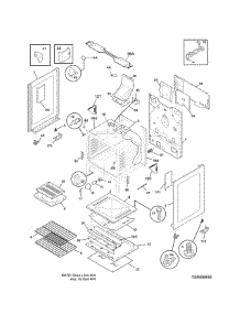 Body parts for Kenmore Range 790.72402010 (79072402010, 790 72402010) from AppliancePartsPros.com