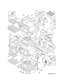 Body parts for Kenmore Range 790.97213411 (79097213411, 790 97213411) from AppliancePartsPros.com