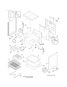 Body parts for Kenmore Range 790.93003311 (79093003311, 790 93003311) from AppliancePartsPros.com