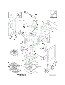 Body parts for Kenmore Range 790.74039311 (79074039311, 790 74039311) from AppliancePartsPros.com