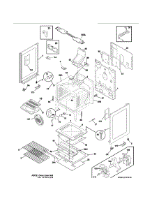 Body parts for Kenmore Range 790.74233311 (79074233311, 790 74233311) from AppliancePartsPros.com
