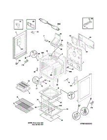 Body parts for Kenmore Range 790.74133311 (79074133311, 790 74133311) from AppliancePartsPros.com