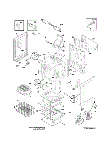 Body parts for Kenmore Range 790.74033311 (79074033311, 790 74033311) from AppliancePartsPros.com