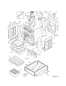 Body parts for Kenmore Range 790.32609311 (79032609311, 790 32609311) from AppliancePartsPros.com