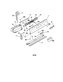 Control Panel parts for Kenmore Range 911.45468893 (91145468893, 911 45468893) from AppliancePartsPros.com