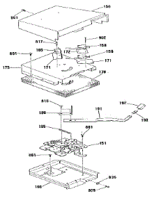 Door Lock Section parts for Kenmore Range 911.7312190 (9117312190, 911 7312190) from AppliancePartsPros.com