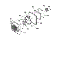 Fan Assembly parts for Kenmore Range 911.99004992 (91199004992, 911 99004992) from AppliancePartsPros.com
