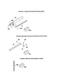 Optional Kits parts for Kenmore Range 911.46569893 (91146569893, 911 46569893) from AppliancePartsPros.com