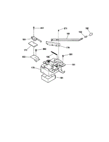 Door Lock parts for Kenmore Range 911.95875891 (91195875891, 911 95875891) from AppliancePartsPros.com