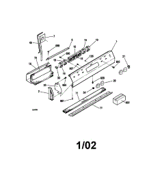 Control Panel parts for Kenmore Range 911.45468096 (91145468096, 911 45468096) from AppliancePartsPros.com
