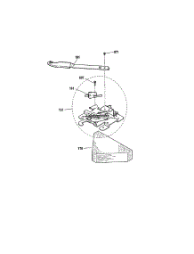 Doorlock parts for Kenmore Range 911.93490010 (91193490010, 911 93490010) from AppliancePartsPros.com