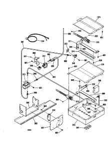Oven Burner parts for Kenmore Range 911.36669893 (91136669893, 911 36669893) from AppliancePartsPros.com