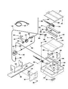 Oven Burner parts for Kenmore Range 911.36769892 (91136769892, 911 36769892) from AppliancePartsPros.com