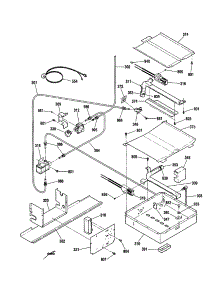 Oven Burner parts for Kenmore Range 911.36665094 (91136665094, 911 36665094) from AppliancePartsPros.com