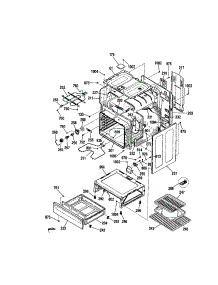 Body parts for Kenmore Range 911.93412000 (91193412000, 911 93412000) from AppliancePartsPros.com