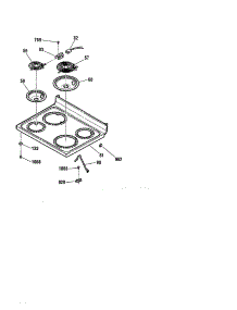 Maintop parts for Kenmore Range 911.93607000 (91193607000, 911 93607000) from AppliancePartsPros.com