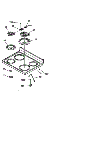 Maintop parts for Kenmore Range 911.93411000 (91193411000, 911 93411000) from AppliancePartsPros.com