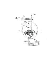 Door Lock parts for Kenmore Range 911.92481992 (91192481992, 911 92481992) from AppliancePartsPros.com