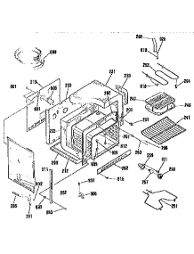 Body Section parts for Kenmore Range 911.4552192 (9114552192, 911 4552192) from AppliancePartsPros.com