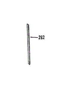Optional Vertical Trim Extension 8068690 parts for Kenmore Range 911.3651190 (9113651190, 911 3651190) from AppliancePartsPros.com