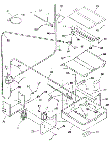Broiler And Oven Burner Section parts for Kenmore Range 911.3651190 (9113651190, 911 3651190) from AppliancePartsPros.com