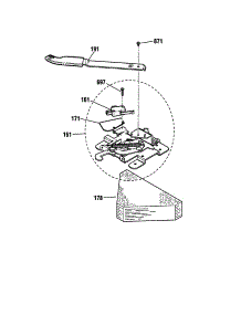 Door Lock parts for Kenmore Range 911.95482991 (91195482991, 911 95482991) from AppliancePartsPros.com