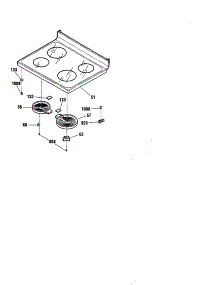 Maintop parts for Kenmore Range 911.95508991 (91195508991, 911 95508991) from AppliancePartsPros.com