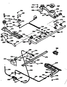 Burner Section parts for Kenmore Range 103.7467211 (1037467211, 103 7467211) from AppliancePartsPros.com