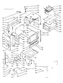 Body Section parts for Kenmore Range 103.9317041 (1039317041, 103 9317041) from AppliancePartsPros.com