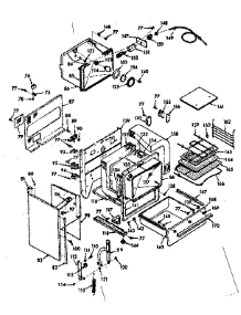 Body Section parts for Kenmore Range 103.9377260 (1039377260, 103 9377260) from AppliancePartsPros.com