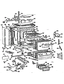 Lower Oven And Burner Section parts for Kenmore Range 103.7886685 (1037886685, 103 7886685) from AppliancePartsPros.com