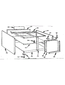Base Cabinet - No. 96654 parts for Kenmore Range 103.794611 (103794611, 103 794611) from AppliancePartsPros.com