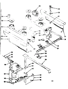 Oven And Top Burner parts for Kenmore Range 119.7457341 (1197457341, 119 7457341) from AppliancePartsPros.com