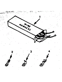 Wire Harnesses And Options parts for Kenmore Range 911.4638711 (9114638711, 911 4638711) from AppliancePartsPros.com