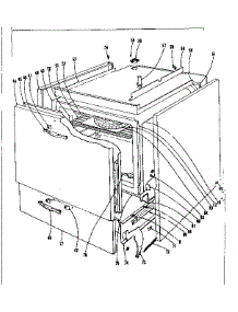Body Section parts for Kenmore Range 101.9346400 (1019346400, 101 9346400) from AppliancePartsPros.com
