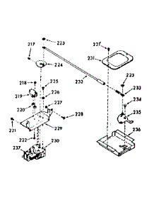 Power Lock Section parts for Kenmore Range 103.7357140 (1037357140, 103 7357140) from AppliancePartsPros.com