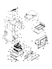Lower Body Section parts for Kenmore Range 103.7827362 (1037827362, 103 7827362) from AppliancePartsPros.com