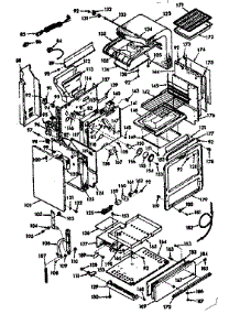 Body Section parts for Kenmore Range 103.7357242 (1037357242, 103 7357242) from AppliancePartsPros.com