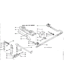 Oven And Top Burner parts for Kenmore Range 119.7437440 (1197437440, 119 7437440) from AppliancePartsPros.com