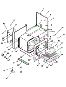 Basic Body parts for Kenmore Range 119.9738991 (1199738991, 119 9738991) from AppliancePartsPros.com