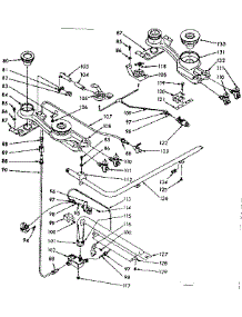 Burner Section parts for Kenmore Range 103.7357020 (1037357020, 103 7357020) from AppliancePartsPros.com