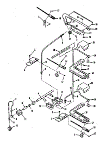 Burner parts for Kenmore Range 278.3218890 (2783218890, 278 3218890) from AppliancePartsPros.com